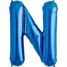 Not Specified State Of Origin Large Letter N Balloon - Blue