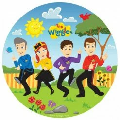 Balloon Agencies Plates - Printed The Wiggles Paper Plates Pk8