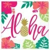 Balloon Agencies Aloha Print Lunch Napkins Pk16