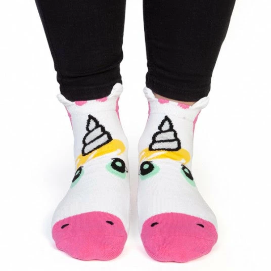 MDI Novelty Socks Unicorn Socks "99% UNICORN' On The Bottom