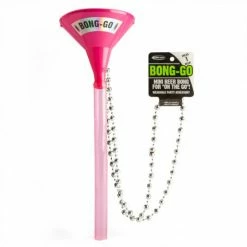 MDI Party Games Beer Bong Necklace | Pink | 18+