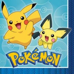 Balloon Agencies Pokemon Lunch Napkins 16pk