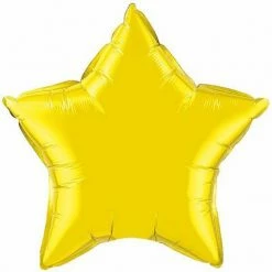 Not Specified Yellow Star Balloon Foil