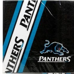 Oceana International NRL | Football Panthers NRL Napkins Pack Of 12