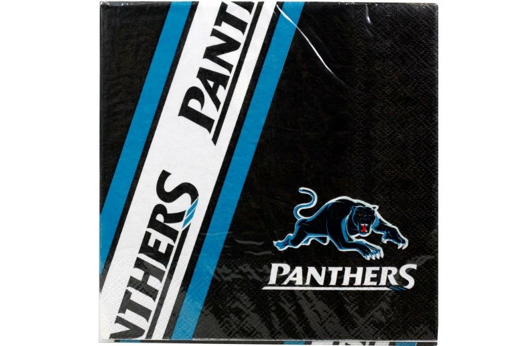 Oceana International NRL | Football Panthers NRL Napkins Pack Of 12
