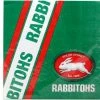 Oceana International Rabbitohs NRL Napkins Pack Of 12 NRL | Football