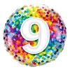 Not Specified 9th Birthday Balloon