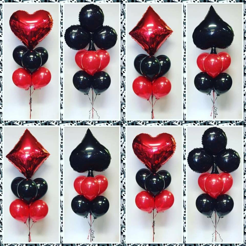 Not Specified Balloon Bouquets Casino Balloon Bouquet EACH