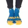 MDI King Dad Socks 'OFF DUTY' On The Bottom Novelty Socks