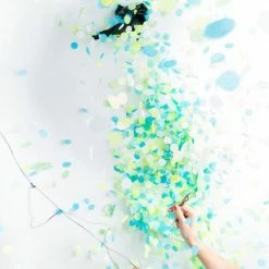 Not Specified Confetti Balloons Gender Reveal Balloon - Black