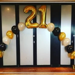 Not Specified 21st Helium Balloon Arch Arches & Pillars