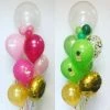 Not Specified Hawaiian / Tropical Balloon Bouquet - Pineapples / Flamingos