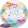 Not Specified Happy Birthday Balloon Streamers - Bubble
