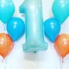 Not Specified Large Number Balloon Bouquet Set - Choose Your Number