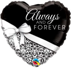 Not Specified Send Balloons Always & Forever Balloon Or Bouquet