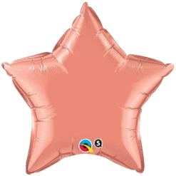 Not Specified Coral Star Balloon Foil Star Shape Balloons