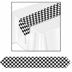 Balloon Agencies Checkered Table Runner