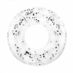 Splosh Inflatables Confetti Inflatable Pool Ring | Silver