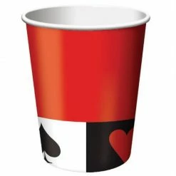Balloon Agencies Casino Theme Paper Cups Pk8