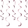 Balloon Agencies Rose Gold Hanging Swirl Decorations Pk10 Hanging Decorations