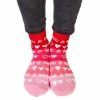 MDI Novelty Socks You & Me Socks 'XOXO' On The Bottom