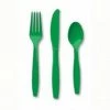 Balloon Agencies Emerald Green Cutlery | Plastic Set Of 24