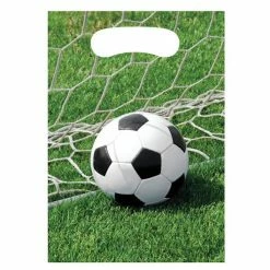 Balloon Agencies Loot Bags / Treat Boxes Soccer Ball Party Bags 8pk