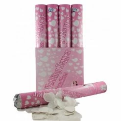 Alpen Confetti Cannon With White Tissue Love Hearts - Each