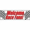 Balloon Agencies Racing Party Banner - Welcome Race Fans