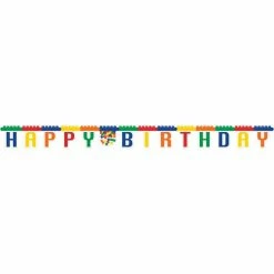 Balloon Agencies Lego / Block Birthday Banner