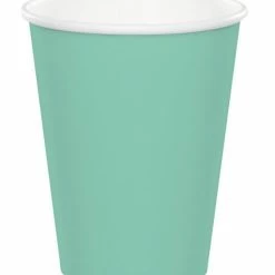 Balloon Agencies Mint Green Paper Cups Pk8