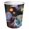 Not Specified Space Theme Cups Pk8 Cups - Printed