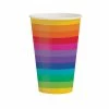 Balloon Agencies Cups - Printed Rainbow Cups Pk8