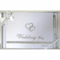 Not Specified Weddings Wedding Guestbook White