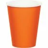 Balloon Agencies Paper Cups - Plain Orange Paper Cups Pk8