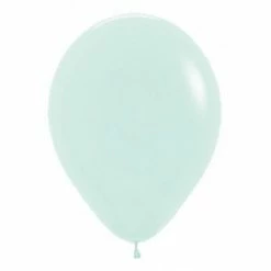 Party Planet Latex Balloons - 5" (12cm) Pale Green | 5" Balloons | Pack | Flat