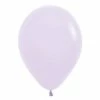 Party Planet Latex Balloons - 5" (12cm) Pastel Purple | 5" Balloons | Pack | Flat