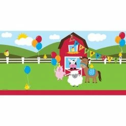 Balloon Agencies Farm Animals Tablecover Tablecovers