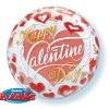 Not Specified Happy Valentine's Day Bubble Send Balloons
