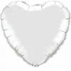 Not Specified Silver Heart Balloon Foil