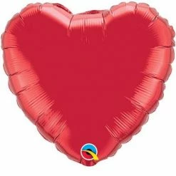 Not Specified Red Heart Balloon Foil Heart Shape Balloons