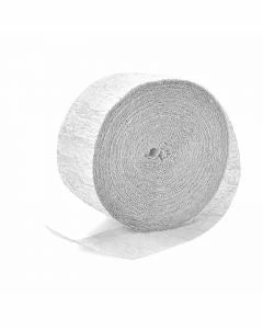 Meteor Silver Streamers - Crepe Paper