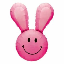 Not Specified Send Balloons Easter Balloon - Pink Rabbit Head Foil