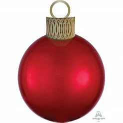Balloon Agencies Christmas Balloon Ornament | Red