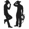 Balloon Agencies Cowboy Silhouettes 2pk