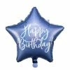 Not Specified Happy Birthday - Balloons Blue Happy Birthday Star Balloon / Bouquet