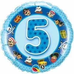 Not Specified 5th Birthday Balloon / Bouquet - Blue Send Balloons