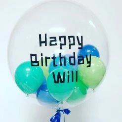Not Specified Customised Balloons Personalised Birthday Bubble Balloon