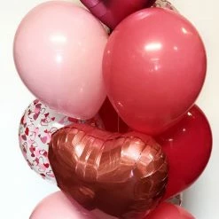 Not Specified Custom Love Heart Balloon - Bouquet