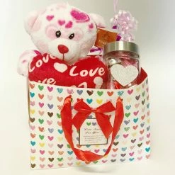 Not Specified Valentines Day Gift - Balloon Arrangment, Teddy & Chocolates